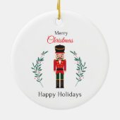 Gepersonaliseerde kerst ornament aangepaste kerst  (Achterkant)