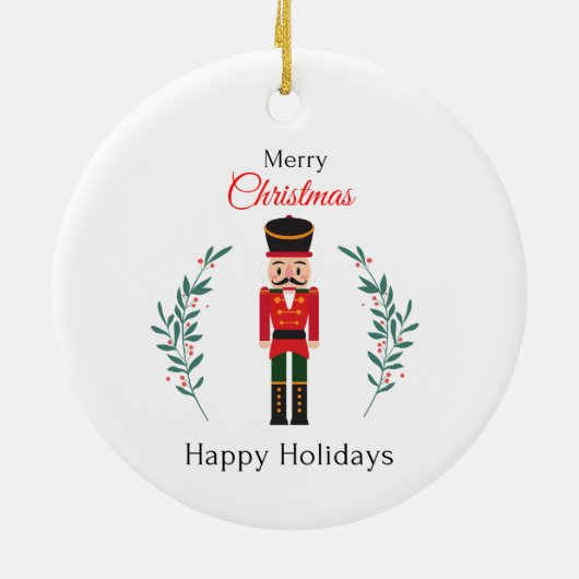 Gepersonaliseerde kerst ornament aangepaste kerst  (Achterkant)