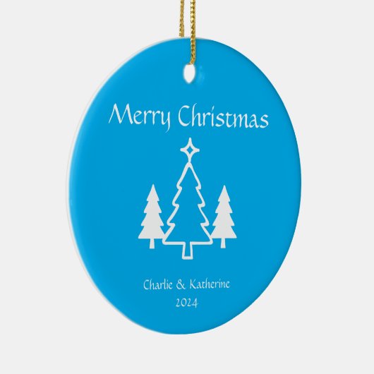 Gepersonaliseerde kerst ornament aangepaste kerst (Rechts)