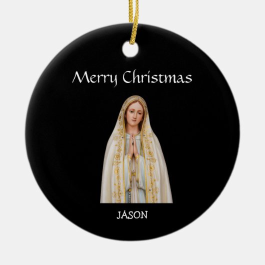 Gepersonaliseerde kerst ornament aangepaste kerst  (Voorkant)