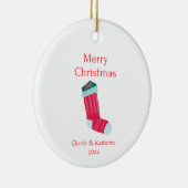 Gepersonaliseerde kerst ornament aangepaste kerst (Rechts)