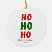 Gepersonaliseerde kerst ornament aangepaste kerst  (Voorkant)