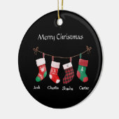 Gepersonaliseerde kerst ornament aangepaste kerst (Links)