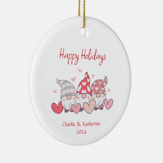Gepersonaliseerde kerst ornament aangepaste kerst  (Rechts)