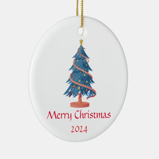 Gepersonaliseerde kerst ornament aangepaste kerst  (Rechts)