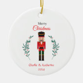 Gepersonaliseerde kerst ornament aangepaste kerst  (Voorkant)