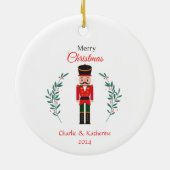 Gepersonaliseerde kerst ornament aangepaste kerst  (Achterkant)