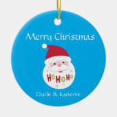 Gepersonaliseerde kerst ornament aangepaste kerst  (Voorkant)