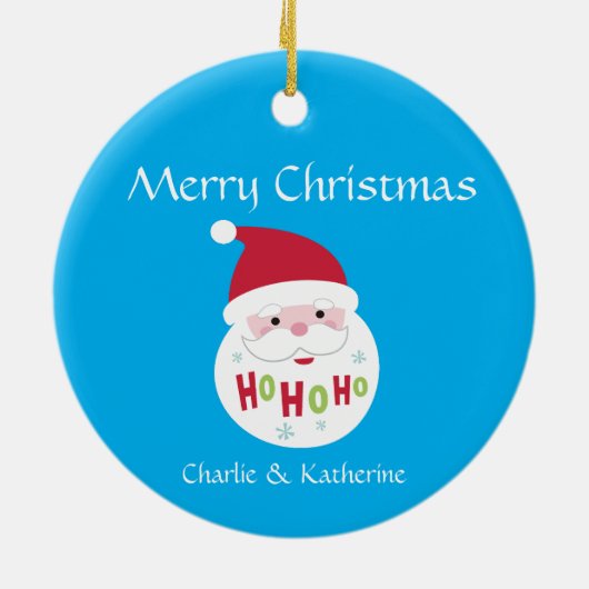 Gepersonaliseerde kerst ornament aangepaste kerst  (Achterkant)