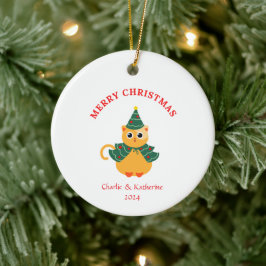 Gepersonaliseerde kerst ornament aangepaste kerst 