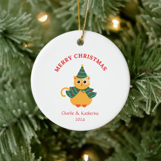 Gepersonaliseerde kerst ornament aangepaste kerst  (Boom)