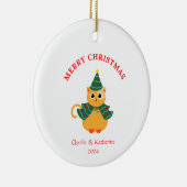 Gepersonaliseerde kerst ornament aangepaste kerst  (Rechts)