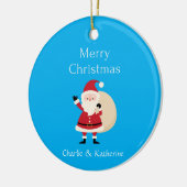 Gepersonaliseerde kerst ornament aangepaste kerst  (Links)