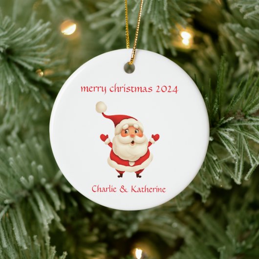 Gepersonaliseerde kerst ornament aangepaste kerst  (Boom)