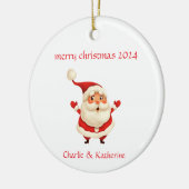 Gepersonaliseerde kerst ornament aangepaste kerst  (Links)