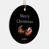 Gepersonaliseerde kerst ornament aangepaste kerst  (Rechts)