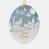 Gepersonaliseerde Kerst Ornament – Familie Keepsak (Rechts)