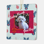 Gepersonaliseerde kerst ornament huisdier eigenare (Links)