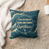 Gepersonaliseerde kerst roeien grappig kussen (Deken)