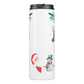 Gepersonaliseerde Kerst Tumbler – Feestelijke Kous Thermosbeker (Achterkant)