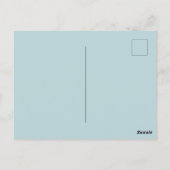 Gepersonaliseerde kerst voor Cute en Moderne Egel Briefkaart (Achterkant)