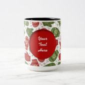 Gepersonaliseerde Kerst wanten Patroon Mok (Center)