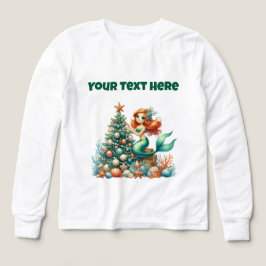 Gepersonaliseerde Kerst Zeemeermin Kinderen