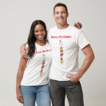 Gepersonaliseerde kerstbemanning t-shirt<br><div class="desc">Dit gepersonaliseerde Christmas T - Shirt bevat de Christmas Crew-personages.</div>