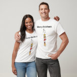 Gepersonaliseerde kerstbemanning t-shirt<br><div class="desc">Dit gepersonaliseerde Christmas T - Shirt bevat de Christmas Crew-personages.</div>