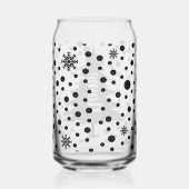 Gepersonaliseerde kerstboom blikvorm glas (Rechts)