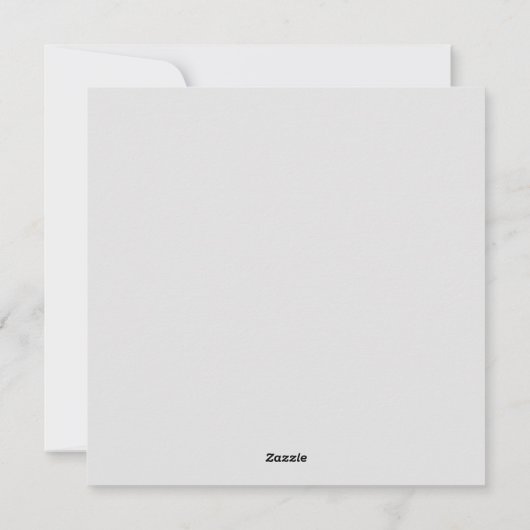 Gepersonaliseerde kerstboom en Ornamenten Tekening Feestdagenkaart (Achterkant)