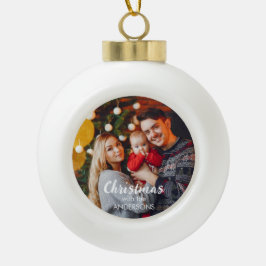 Gepersonaliseerde kerstboom ornament