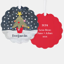 Gepersonaliseerde kerstboom