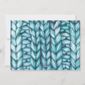 Gepersonaliseerde kerstbrei feestdagenkaart (Achterkant)