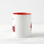Gepersonaliseerde kerstbuffels met Schotse Mok (Midden)
