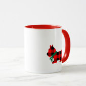 Gepersonaliseerde kerstbuffels met Schotse Mok (Voorkant rechts)