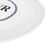 Gepersonaliseerde kerstcadeau Gepersonaliseerd ide Snijplank (Hoek)