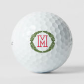Gepersonaliseerde Kerstcadeau Golfballen, Top Bran Golfballen (Voorkant)