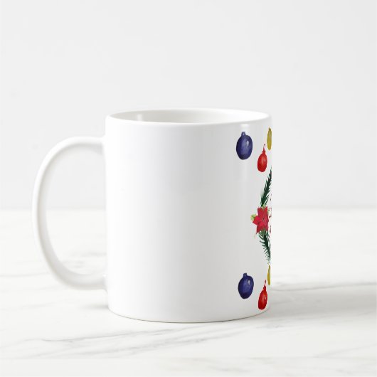 Gepersonaliseerde kerstcadeau Mok (Links)