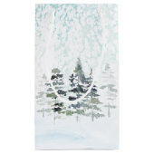 Gepersonaliseerde Kerstcadeau Tassen Bos Klein Cadeauzakje (Achterkant)