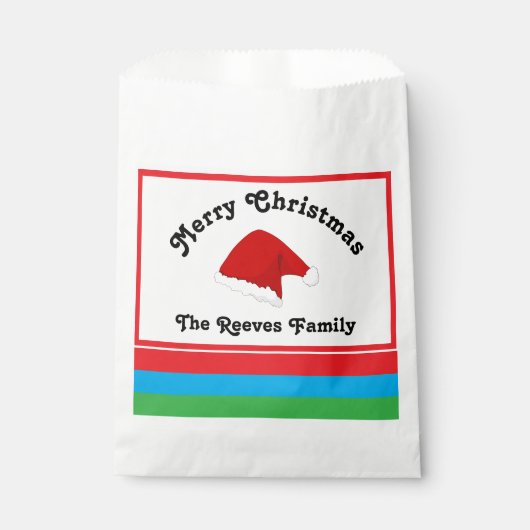 Gepersonaliseerde Kerstcadeau Tassen Vakantie Trak Bedankzakje (Voorkant)