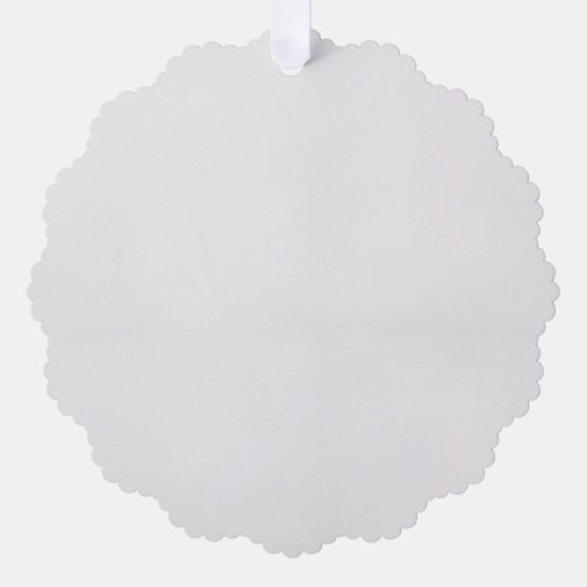 Gepersonaliseerde kerstcadeaus | Aangepaste Orname Ornament Kaart (Voorkant)