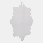 Gepersonaliseerde kerstcadeaus | Aangepaste Orname Ornament Kaart (Rechts)