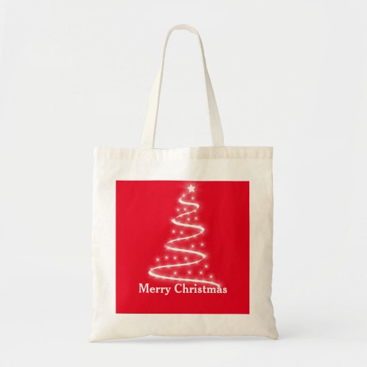 Gepersonaliseerde kerstcadeautjes met decoratieve  tote bag (Voorkant)