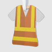 Gepersonaliseerde kerstdagen aannemer ornament (voorkant)