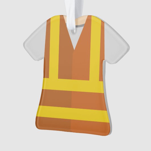 Gepersonaliseerde kerstdagen aannemer ornament (voorkant)