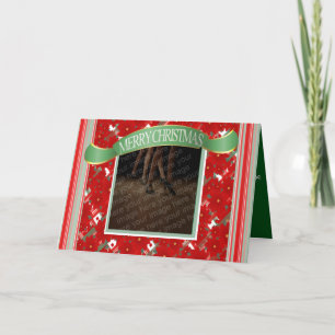 Gepersonaliseerde kerstdans Kaart