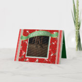 Gepersonaliseerde kerstdans Kaart (Voorkant)