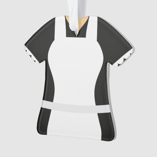 Gepersonaliseerde kerstfeestdag ornament (voorkant)