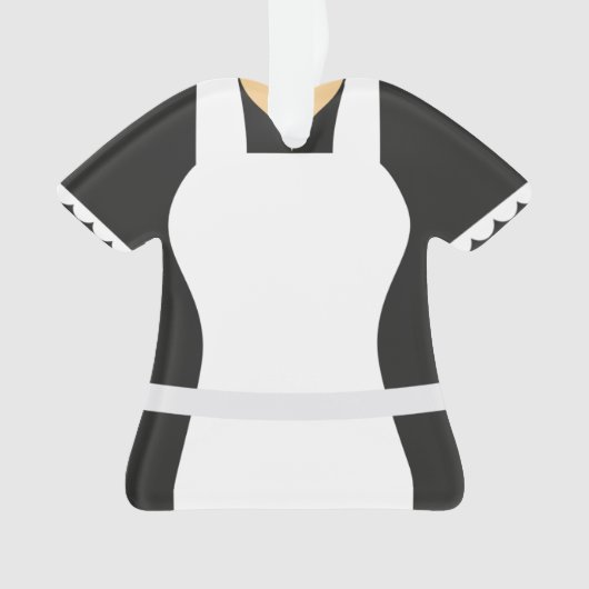 Gepersonaliseerde kerstfeestdag ornament (voorkant)